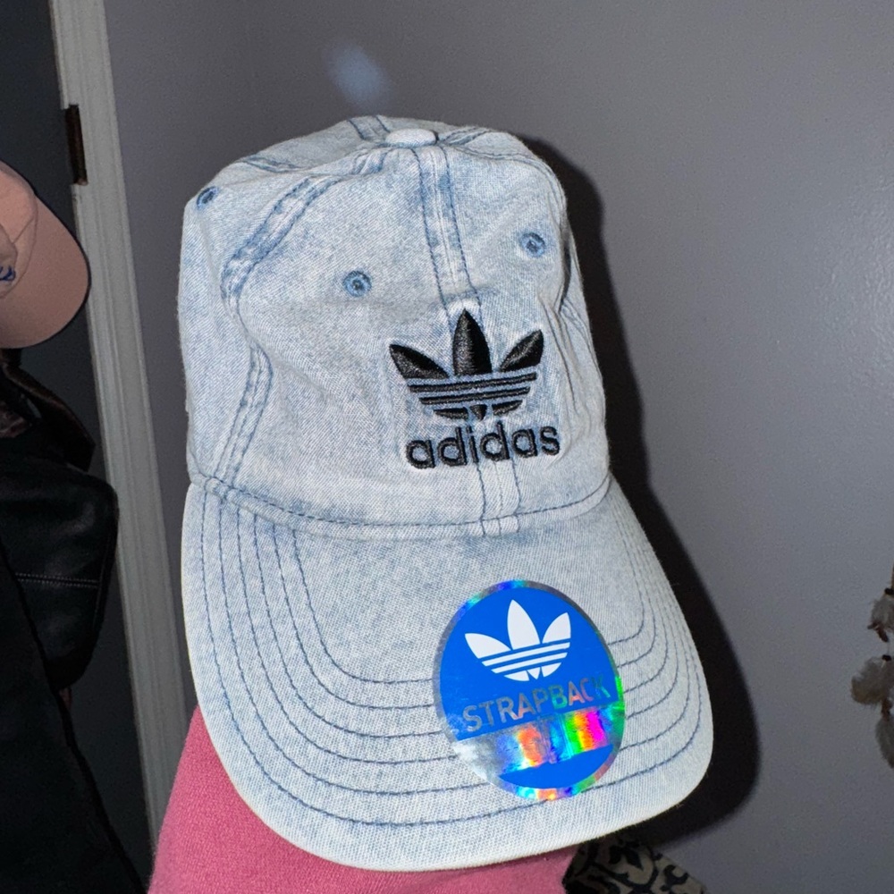 Adidas Light Blue Denim Cap